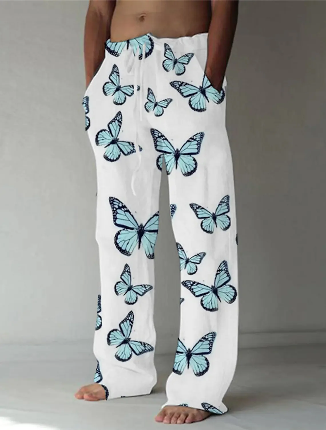 Dierenprint Cross-Border Hot Selling Nieuwe 3d Trendprint Heren Losse Casual Rechte Pijpen Wijde Pijpen Broek Wr6