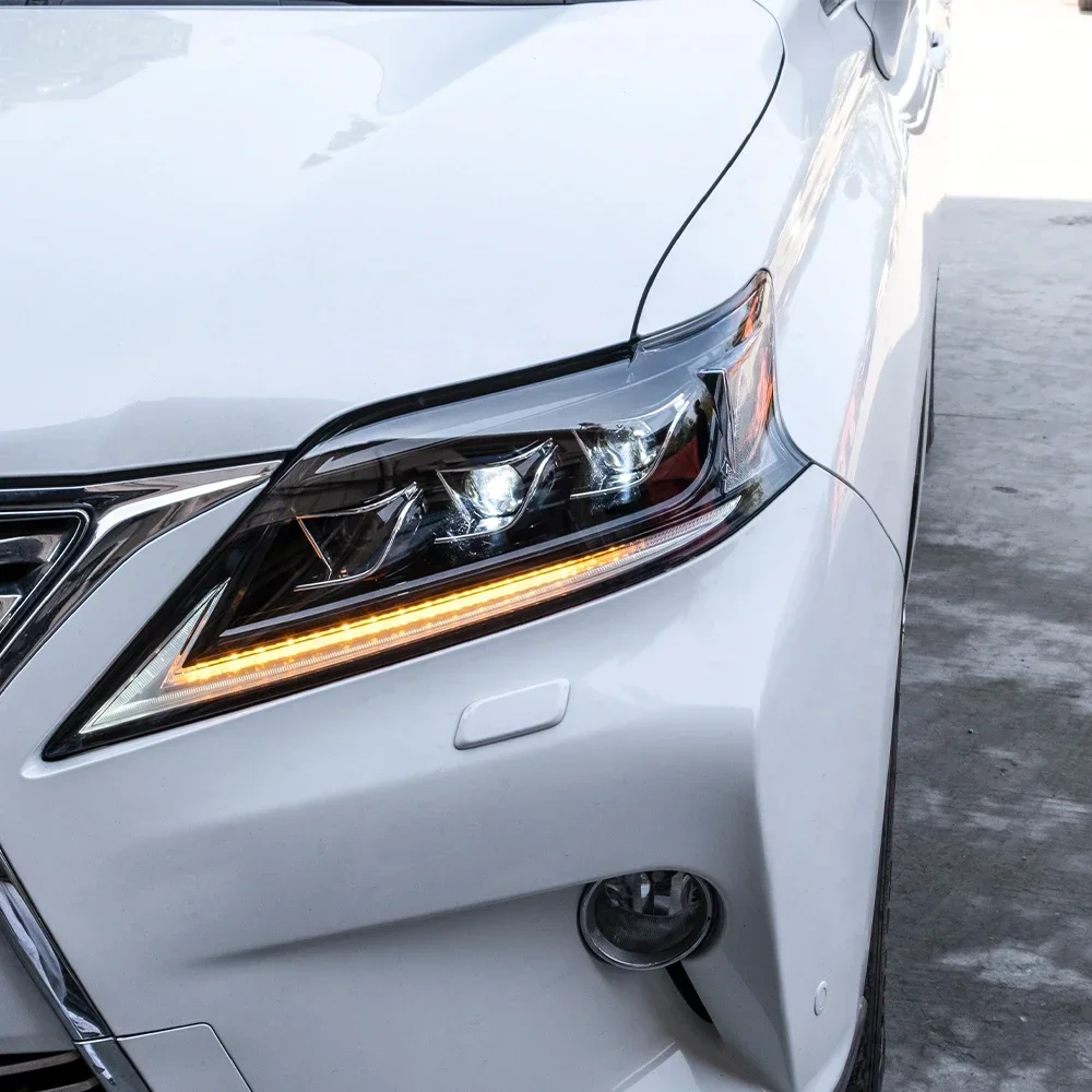 

For Lexus RX200T RX270 RX300 RX330 2012-2015 Automatic Front Headlights LED Assembly Upgrade Triple Lens Accessories
