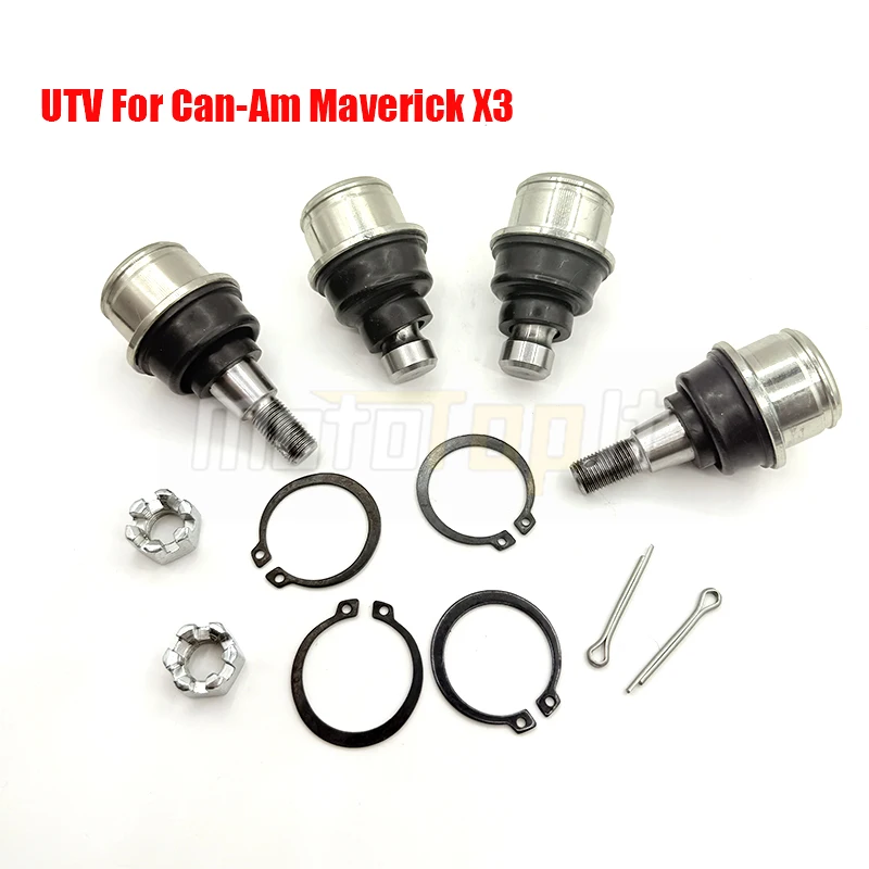 

4PCS Upper Lower Ball Joints For Can AM Maverick X3 Max Sport Trail Outlander Renegade 500 570 600 650 800 850 1000 Commander