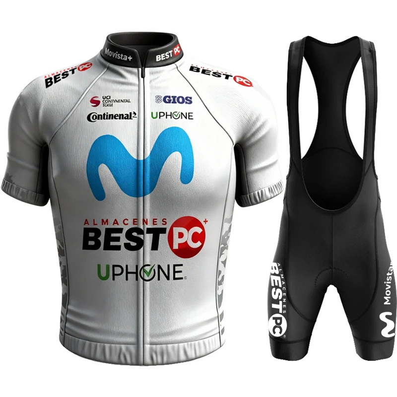 

Men's Cycling Pants With Gel Movistar - Best PC Uniforms Clothing Man Laser Cut Bib Bicycle Bike Uniform Mtb Jersey 2026 Jerseys