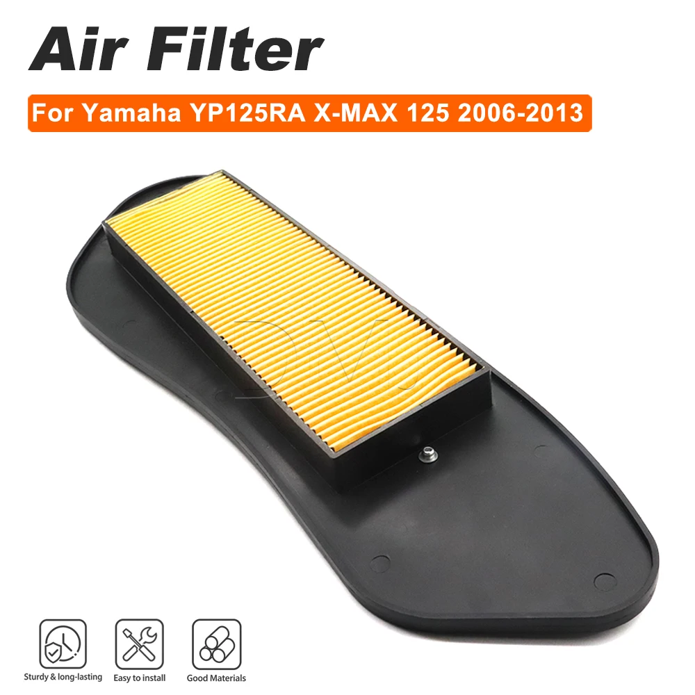 Motorcycle Accessories Air Filter Intake Cleaner For Yamaha YP125RA X-MAX 125 YP250RA X-MAX 250 2005-2013