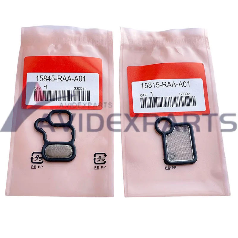 

15815-RAA-A01 15845-RAA-A01 91319-PAA-A01 For honda Accord RDX CR-V Solenoid Gasket Spool Valve Filter Element Fit Acura