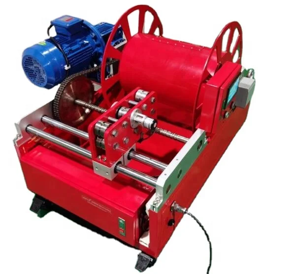 Large Motor Auto Rewind Retractable Cable Reel System Extension Power Hose Reel For Land Offshore Drilling