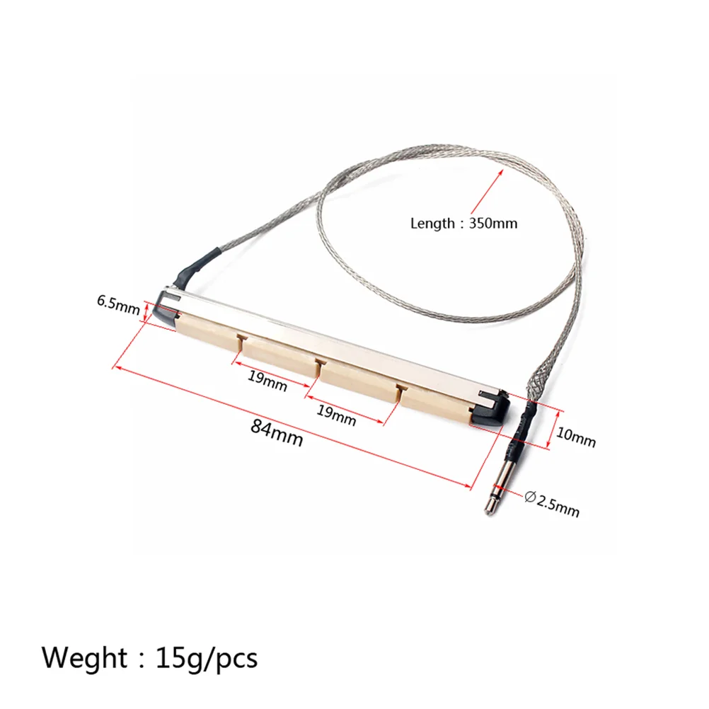 Bass Amp Wood Supplies Musical Instrument Parts Accessories One Piece Piezo Pickup