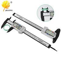 JIGONG High Quality 6inch 150 mm Digital Vernier Caliper Micrometer Guage Widescreen Electronic Accurately Measuring