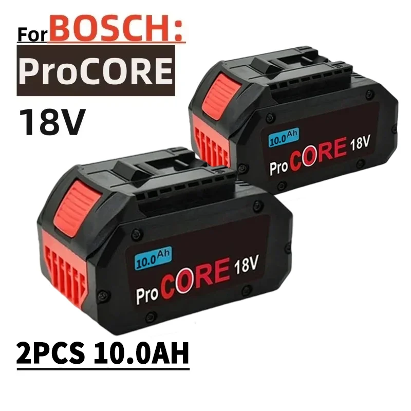 CORE18V 10000mAh ProCORE Vervangende Batterij Voor Bosch 18V Professioneel Systeem Draadloos Gereedschap BAT609 BAT618 GBA18V80 21700 Cell
