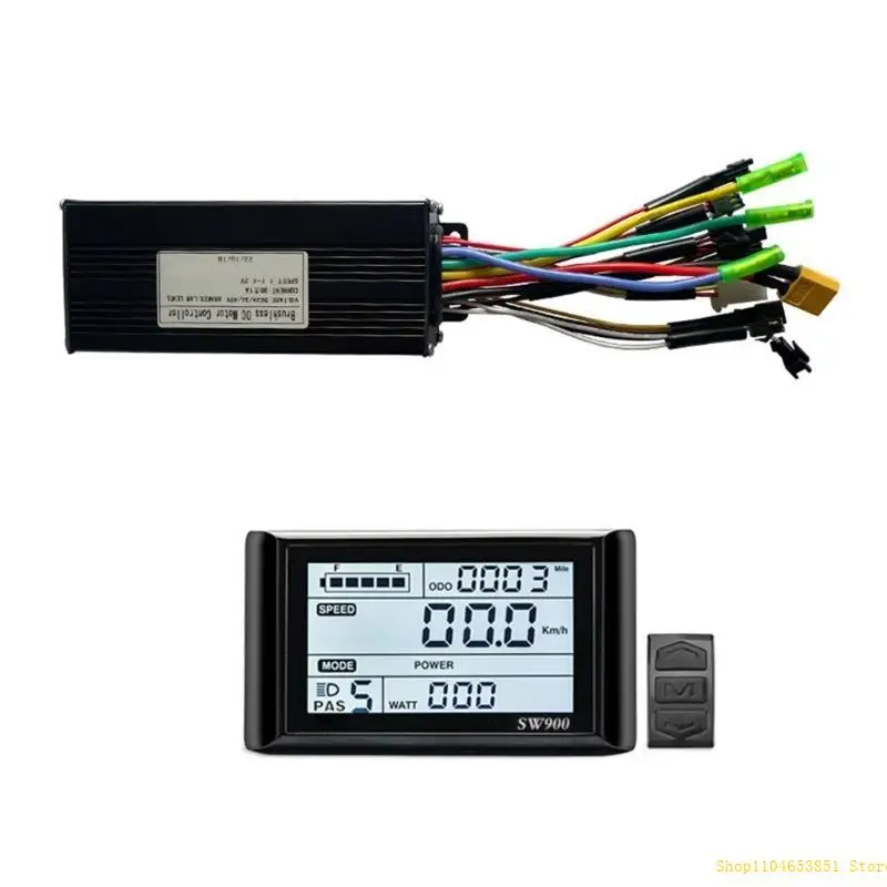 30AサインウェーブコントローラーSW900 LCDパネルボード電動自転車愛好家0xla