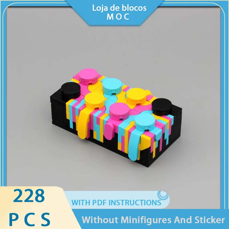 Exquisite new product MOC building block visual art model A Steady Drip, Drip, Drip technology modular children's toy DIY set