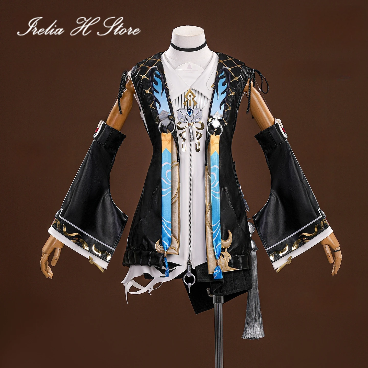 Irelia H Wuthering Waves Buling Kostum Cosplay Gaun Buling Permainan Kostum Halloween Wanita