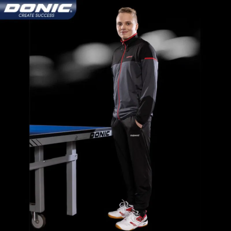 Donic Tafeltennis Kleding Pak Mannen Vrouwen Sport Jersey Trainingsbroek Lente Herfst Ping Pong Kleding Set