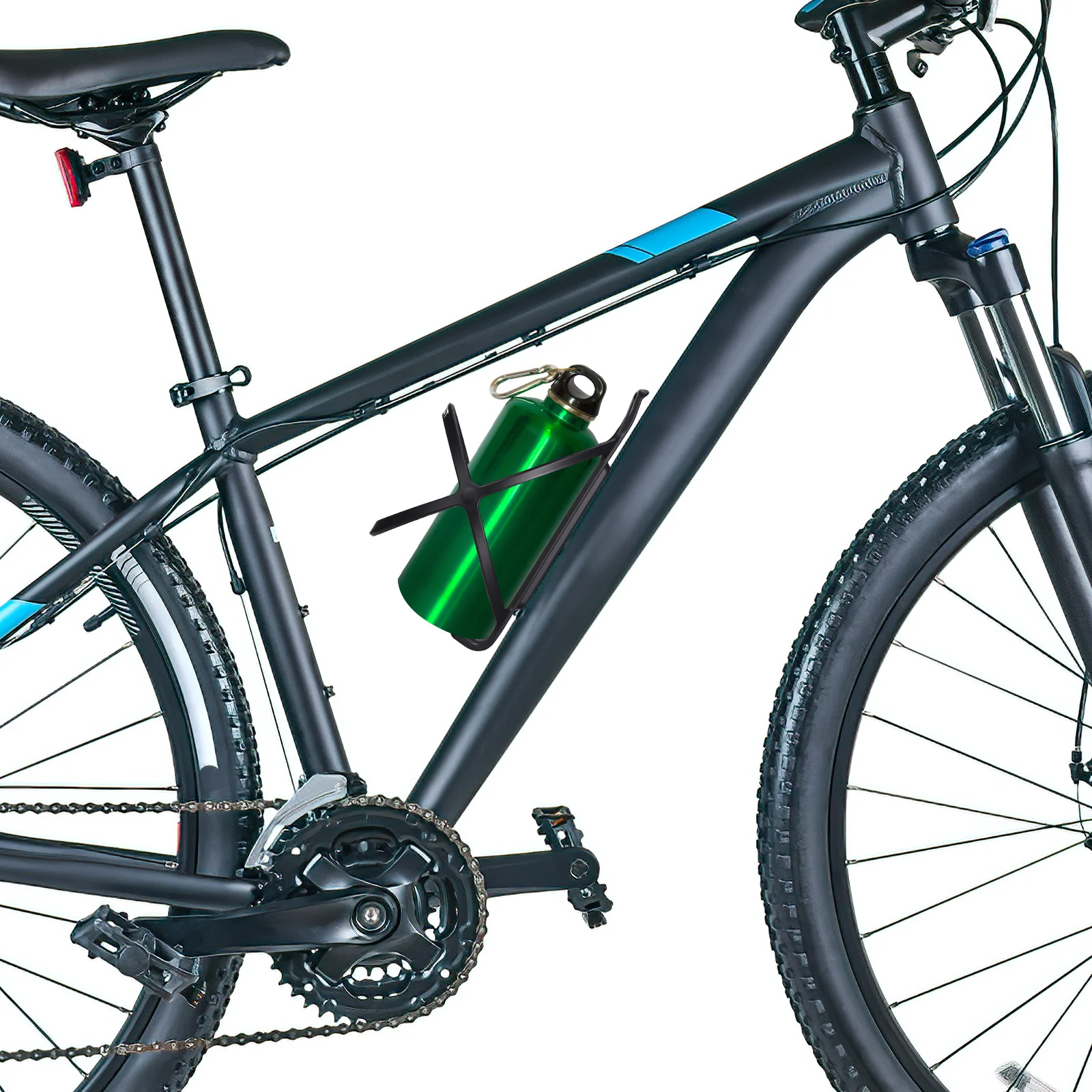 

1Pcs Premium Material Bike Bottle Cage Secure Hold Cycling Water Cup Shelf Black Bike Bottle Holder Water Cup Shelf
