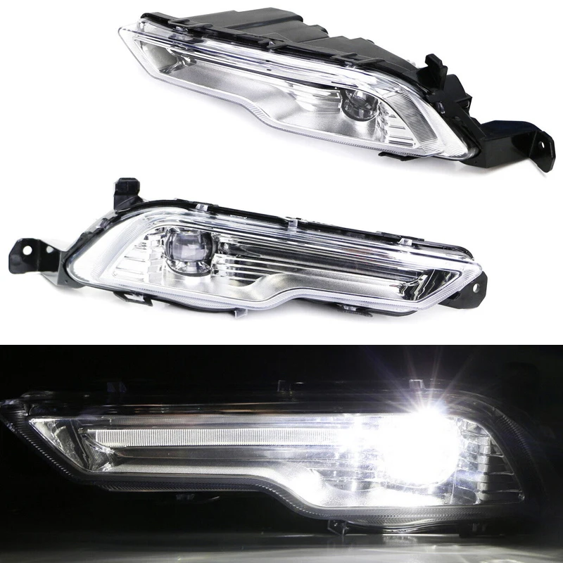 

Pop For Ford Fusion 2017-2018 Car Fog Lights For Ford Explorer 2018-2019 Headlight Headlights Fog Light LED Fog Lamps HS73-15A25