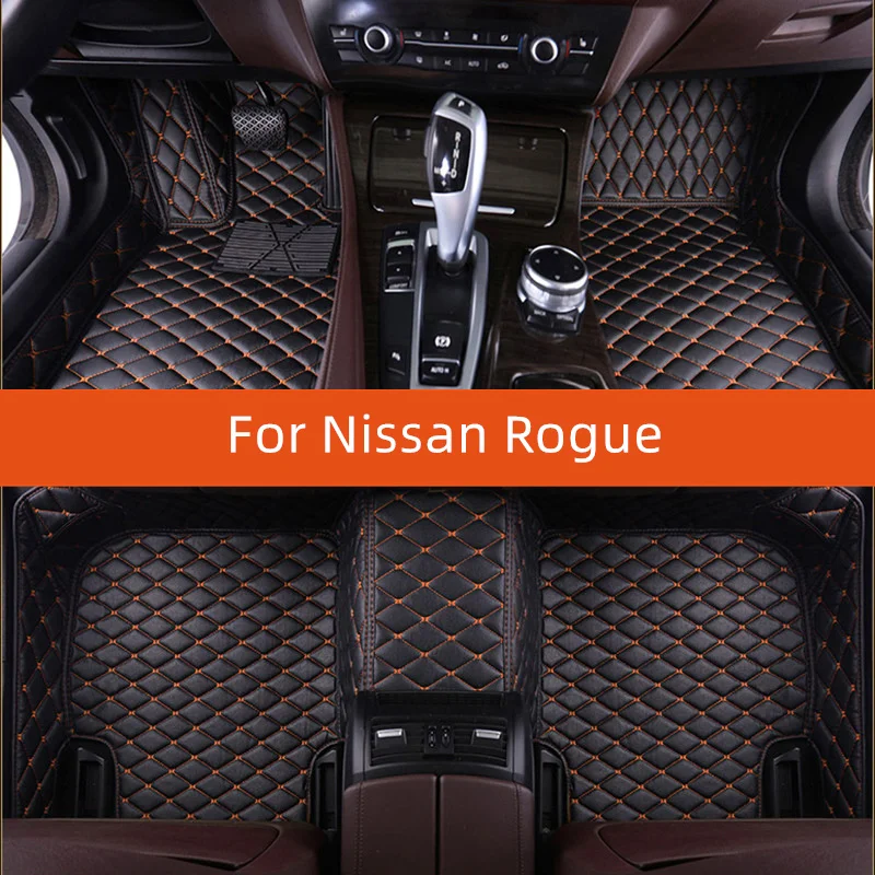 

Custom Leather Car Floor Mat For Nissan Rogue 2017 2018 2019 2020 2021 Car Mat Interior Accessories