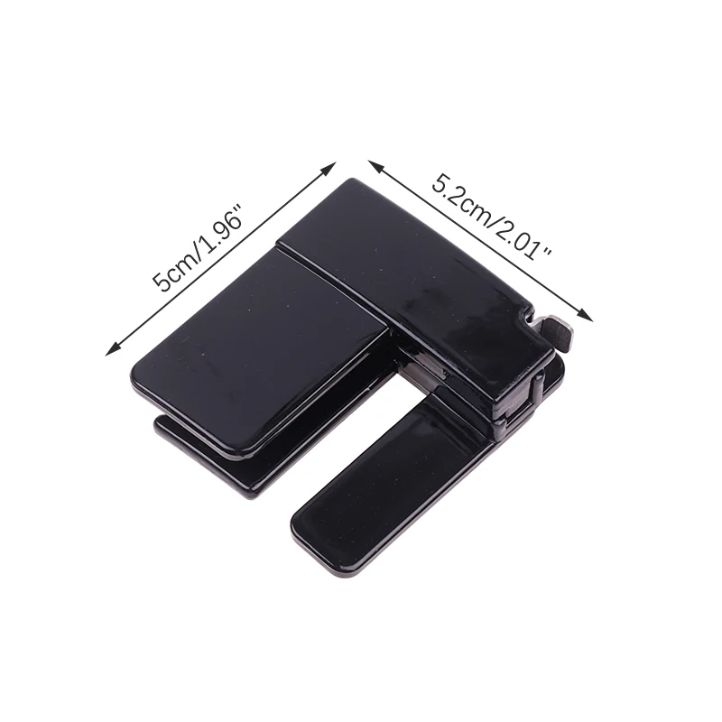 Klip pengecil pinggang lipat multifungsi, pakaian jahit Jeans dapat dilepas gesper penyesuaian celana sabuk elastis klip jahit