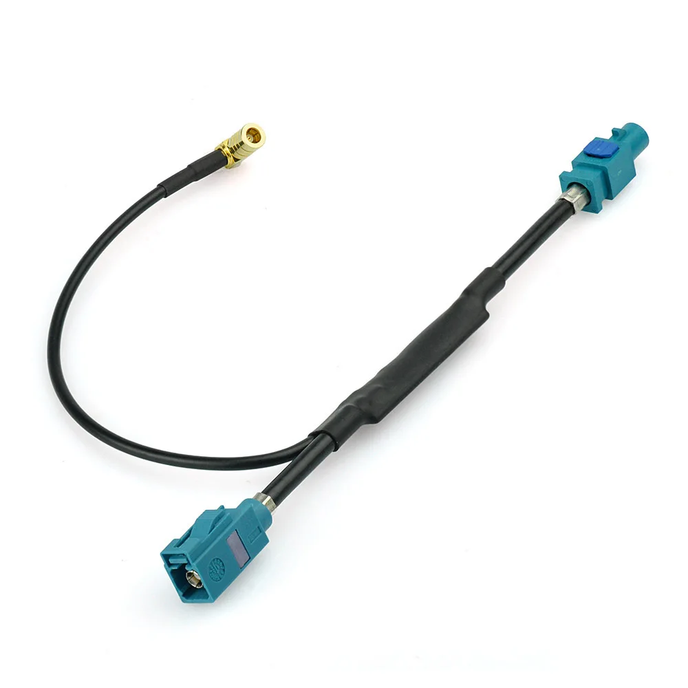 Eightwood Conversion DAB+AM/FM Converter Splitter Fakra Male to Female+SMB Male for Pioneer Sony Car Digital Radio Aerial