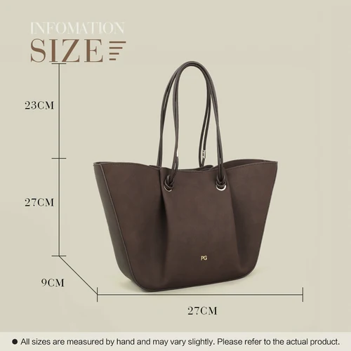 Imagen 2 del producto Bolso de Hombro PG de Lujo, Gran Capacidad, Diseño Clásico, Moda 2026, Estilo Retro Casual, Diseño Exclusivo de Diseñador