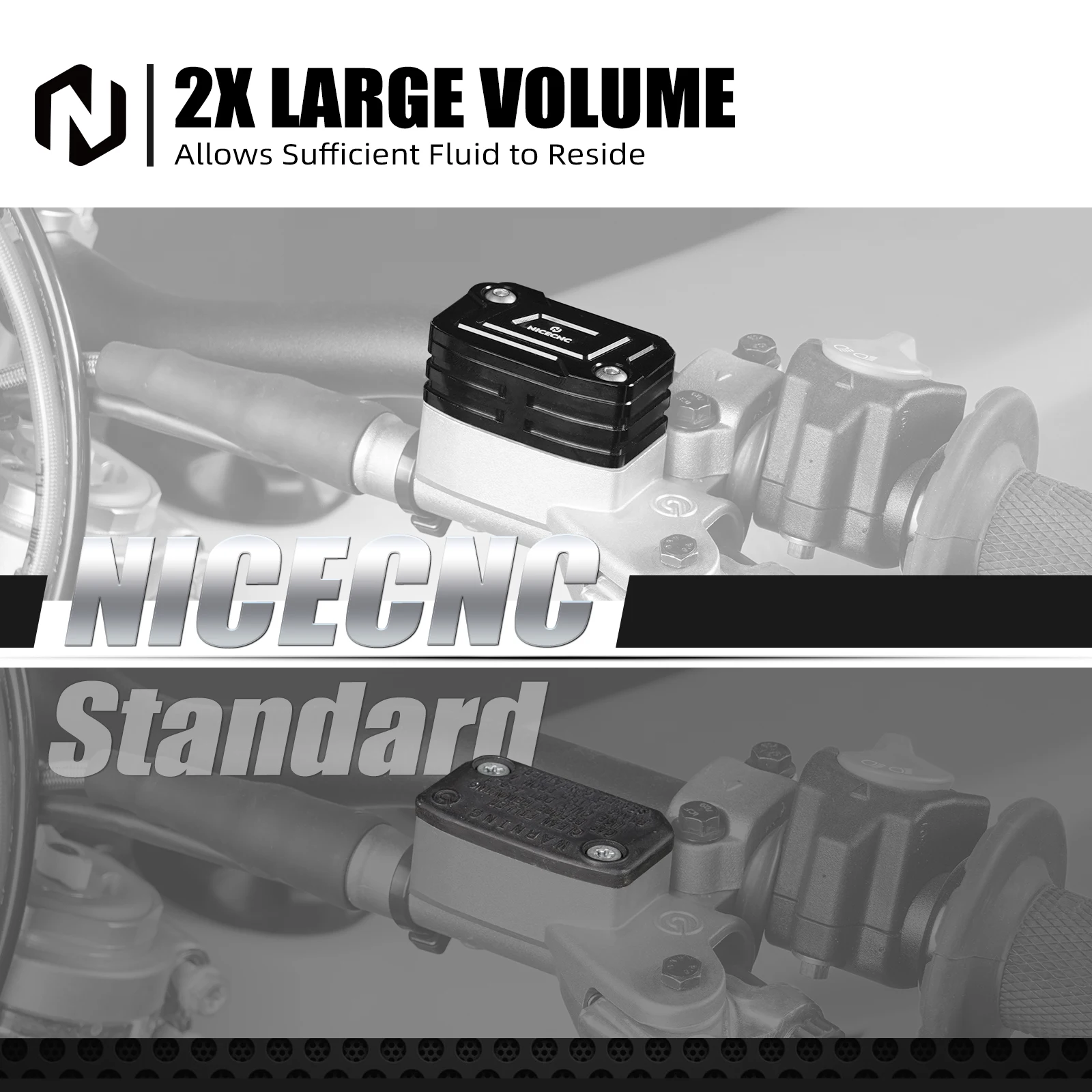 For Husqvarna TX 300i FX 450 FX 350 Motorcycle Clutch Reservoir Larger Volume FC 450 FC 350 FC 250 TC 125 TC 250 2024 2023 2022
