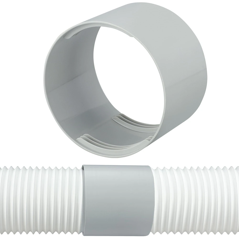 

【Home-Accessories】5.9 Inch Portable AC Exhaust Hose Coupler Exhaust Hose For Portable Air Conditioner Portable Ac Hose Extension