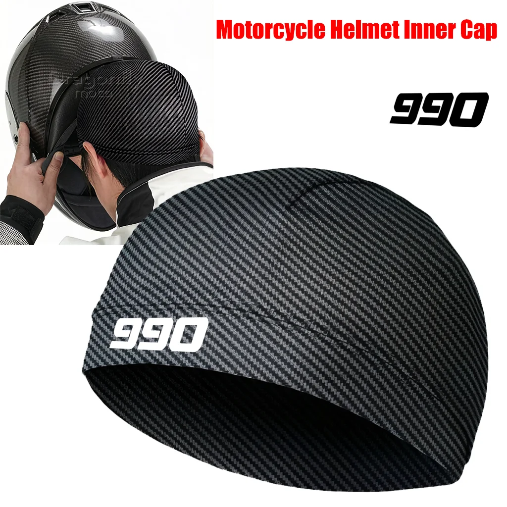 

Head Cover Original Design For KTM 990 Super Duke 990 Supermoto R 2005 2007 2008 2009 2010 2011 2012 Motorcycle Helmet Inner Cap
