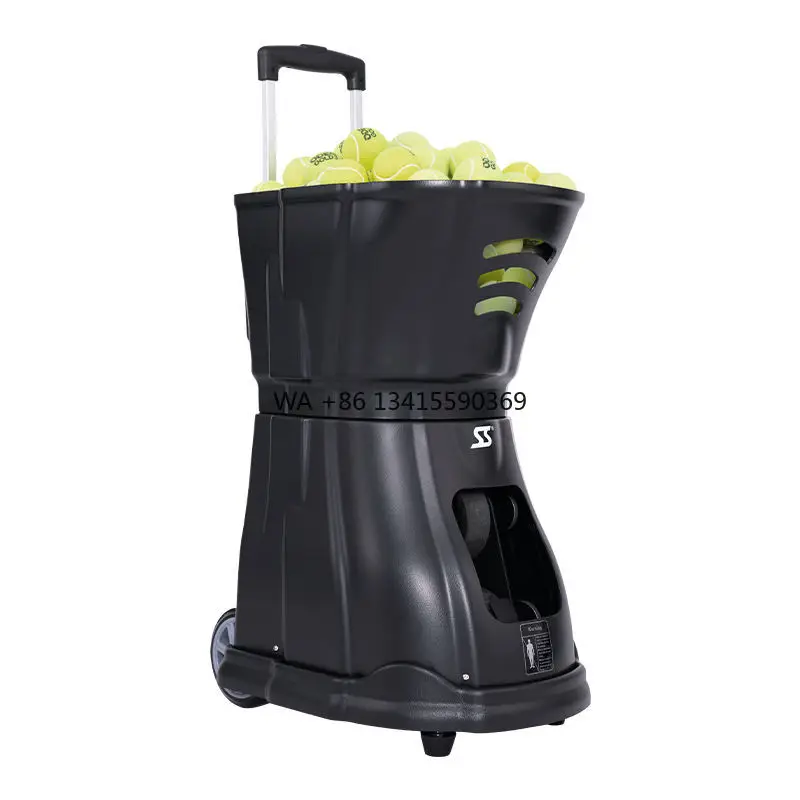 

Hot Sales New Arrival Automatic Tennis Ball Machine Launcher Equipment for Training Practice with Remote Control.