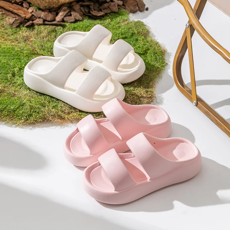 Candy Color Summer 2024 Women\'s sandals New design non-slip Casual Flat sandals Unique features shoes women High-quality slides