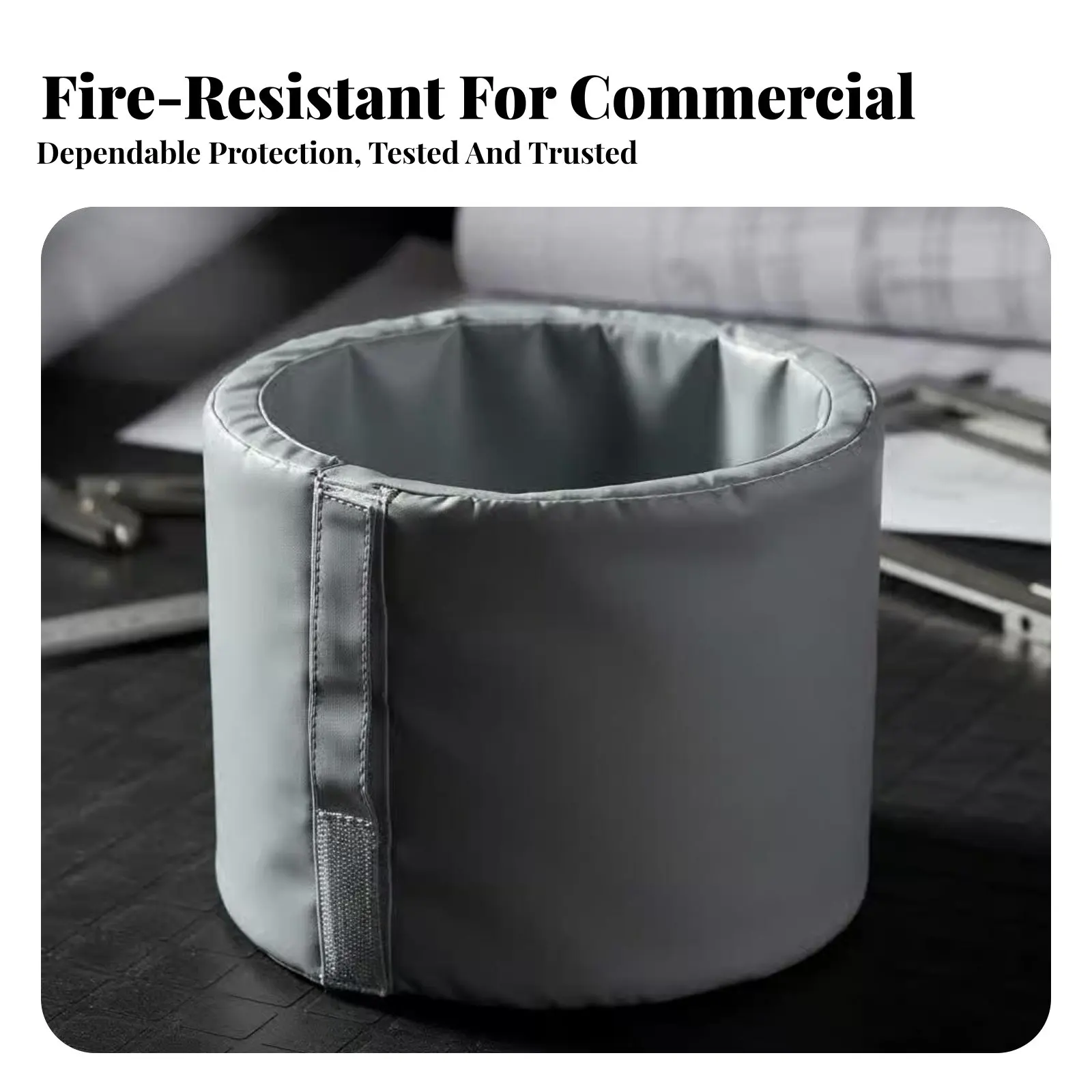 

Термоизоляционный чехол для клапанов, съемная гибкая термокуртка, огнестойкий паровой экран для коммерческого использования