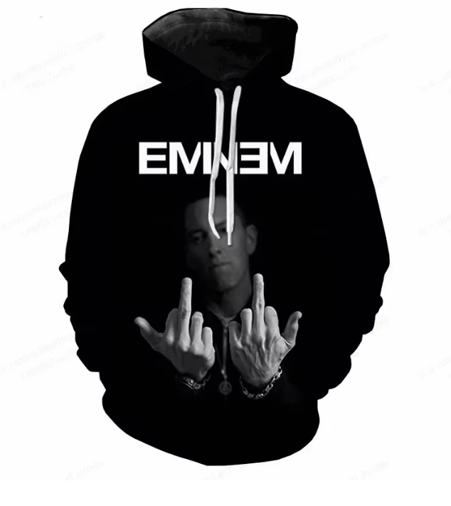 

Rapper Eminem 3D Printed Hoodie Men Women Fashion Hoodie weatshirt Jacket Rap Rock Sweatshirt Women Clothing Extra Size