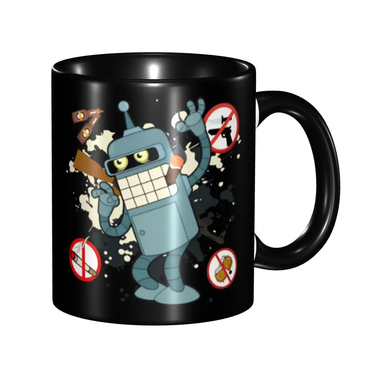 2025 Futuramas Benders Futuramas Benders Accessories Mugs Cute Coffee Cup