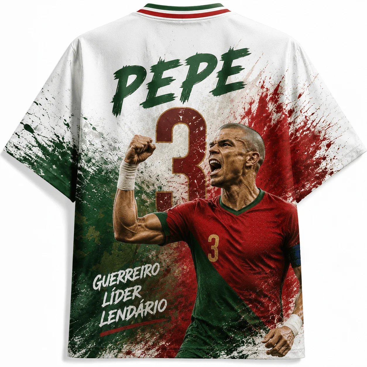 2026 Portugal Summer Jersey Special Edition Male and Female Fan Commemorative Breathable Loose T-shirt