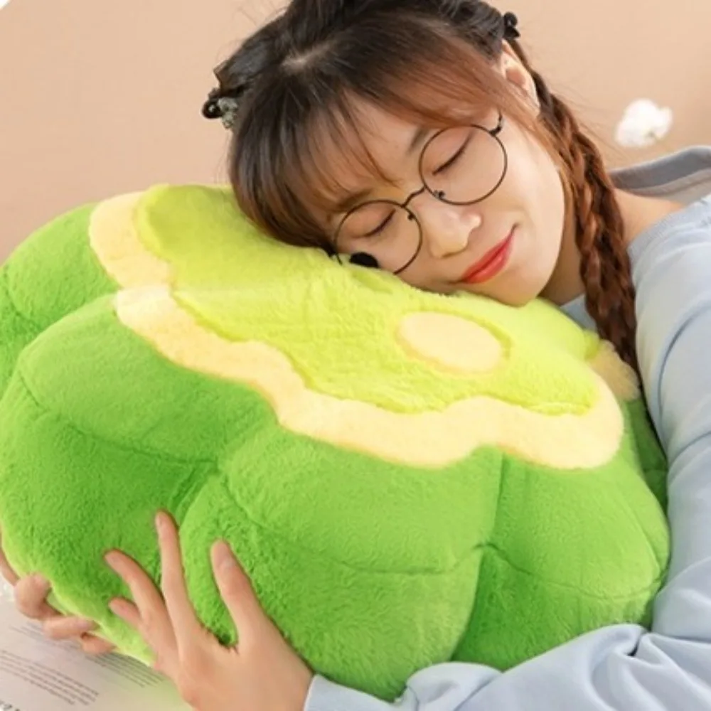 Simulación de calabaza amarga para niños, Mini decorar melón amargo, almohada de verduras de dibujos animados, decoración del hogar