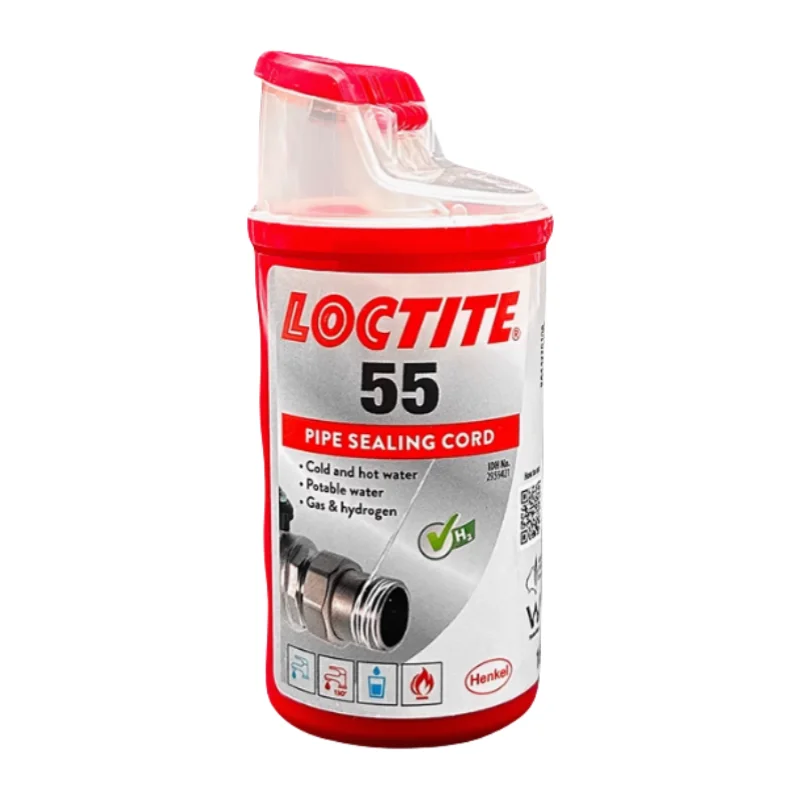 100% الأصلي لوكتايت 55 الأنابيب ختم الحبل جميع الأغراض الشريط الموضوع تسرب للمياه والغاز تسرب الإصلاح حجم 50 متر/160 متر #6