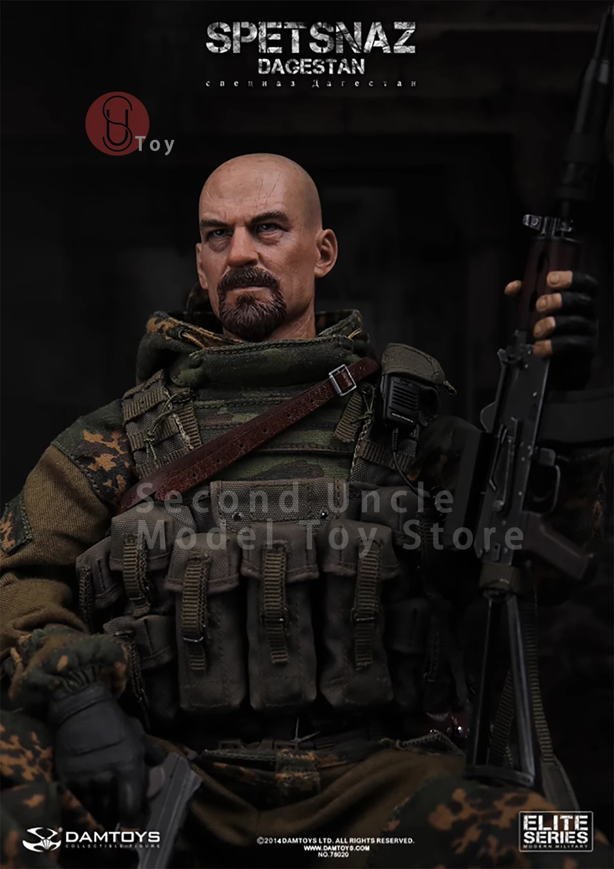 

DAMTOYS DAM78020 Russian Special Forces Dagestan Male Soldier Action figure Doll Full Set Collectible Toys