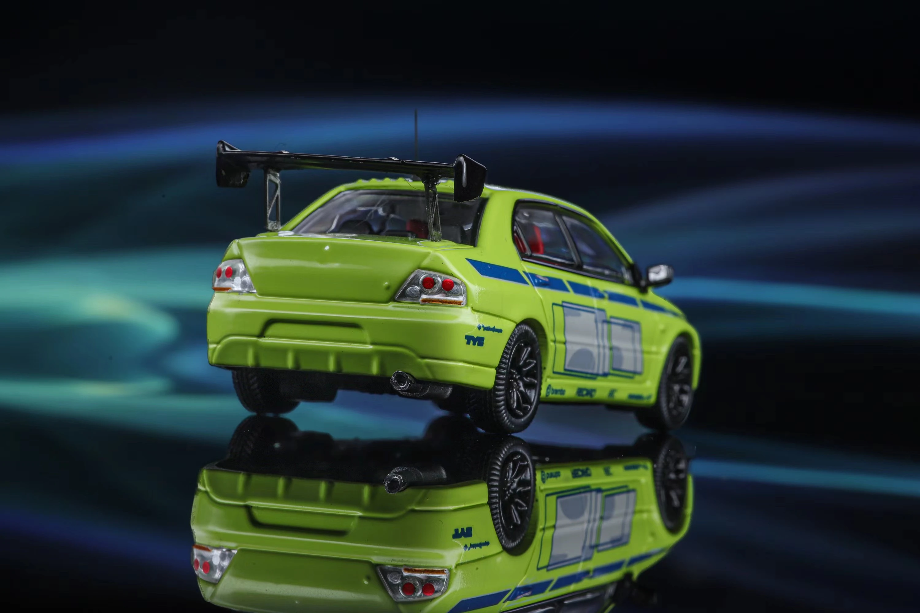 Speed GT 1:64 Evolution EVO IX The Fast and the Furious 2 Green Diecast Model Car