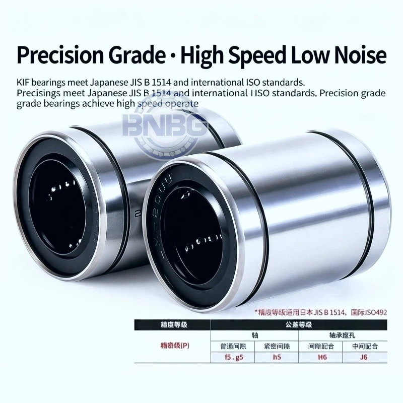 2PCS Bearing LMH6UU LMH8UU LMH10UU LMH12UU LMH13UU LMH16UU LMH20UU LMH25UU LMH30UU LMH35UU LMH40UU Linear Shaft Guide Friction