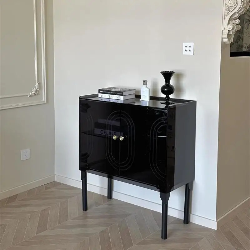

New acrylic door cabinet light luxury dining side cabinet simple storage cabinet