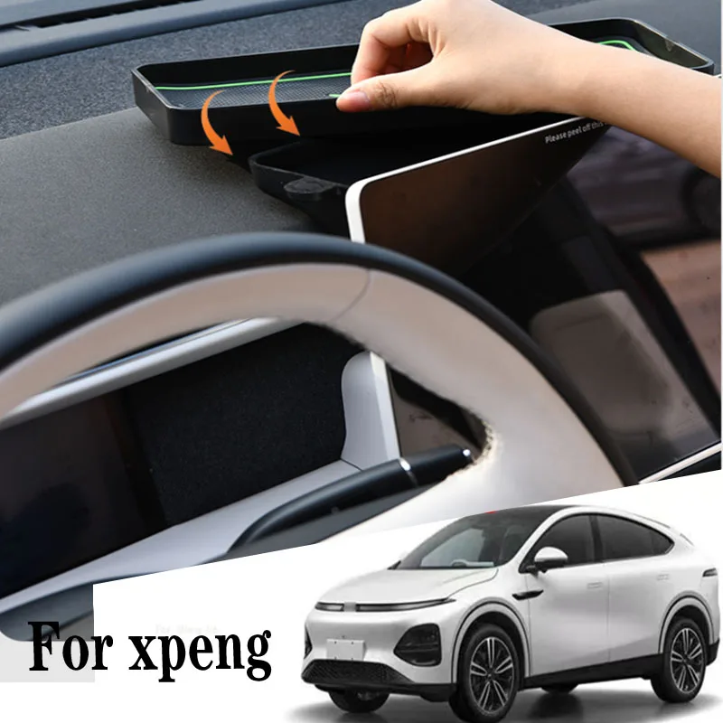 

Для Xpeng G6g6i автомобильная консоль за экраном Многофункциональный ящик для хранения бумажных полотенец ETC Box Стеллаж для хранения Интерьер