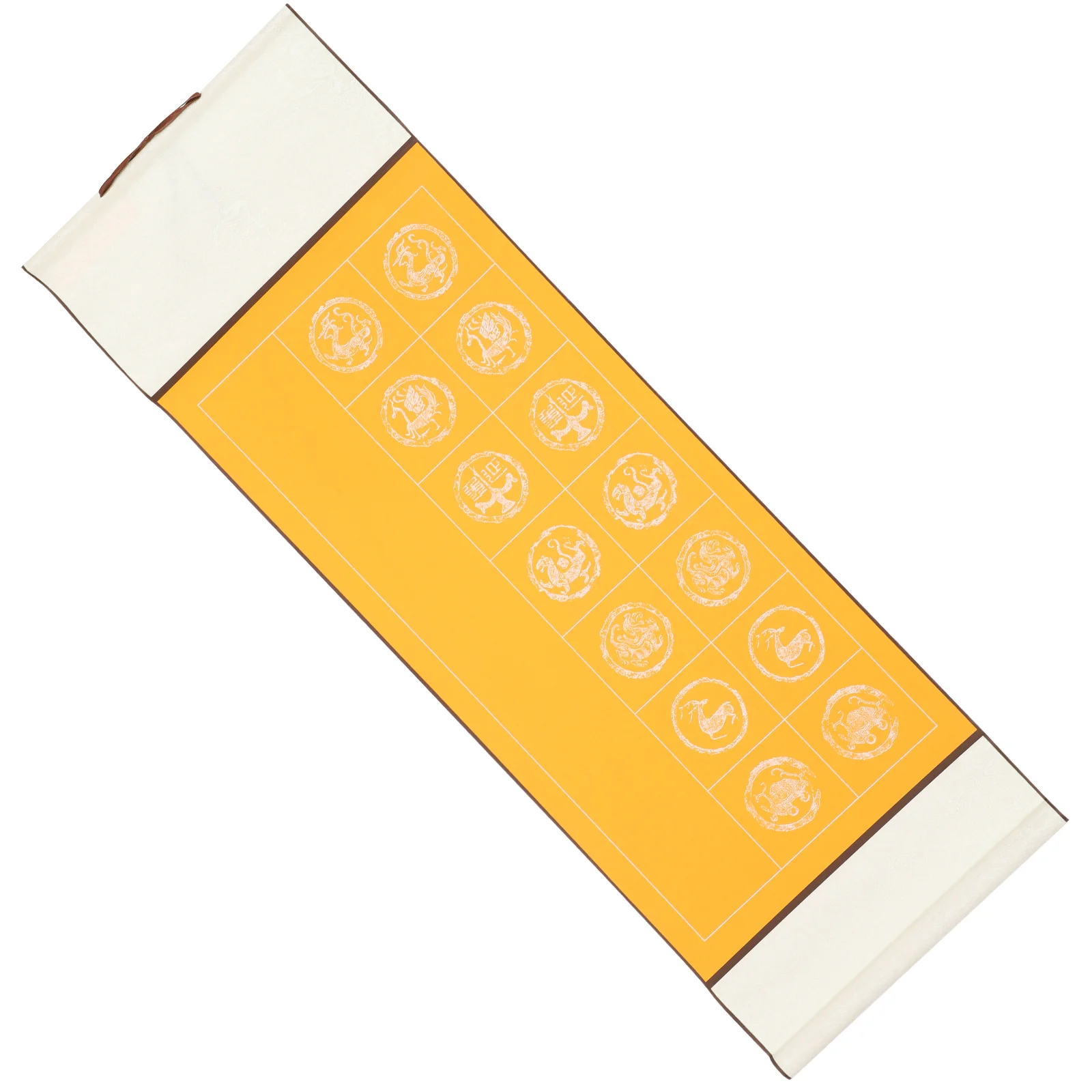 Rice Paper Scroll Four Feet Long Blank Hanging Calligraphy Painting Storage Box Lightweight Durable Premium Material Wall Art