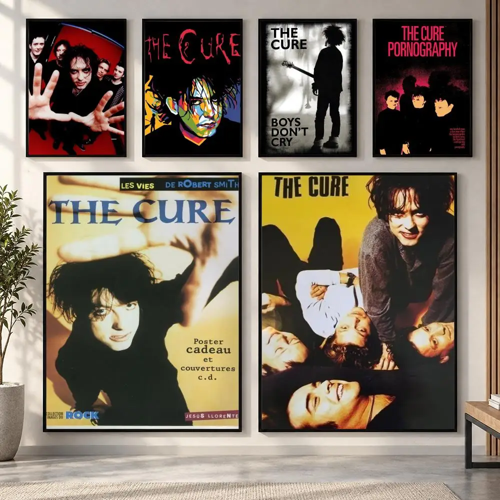 The Cure BAND Poster HD art sticky wall waterproof home living room bedroom bar aesthetic decoration