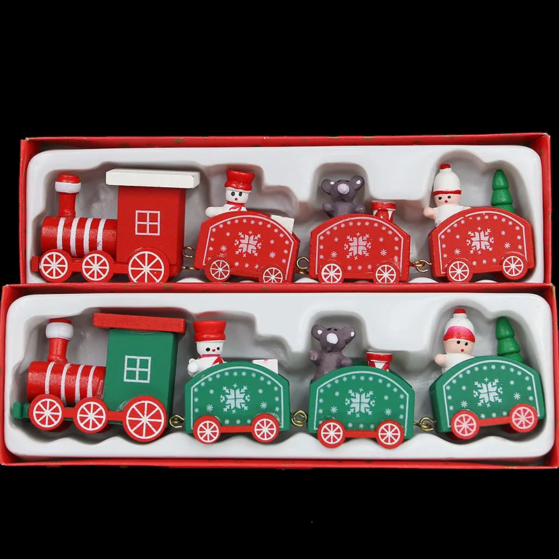 

1 piece/bag 45mm toy decoration small train window display Christmas Eve pendant room decoration