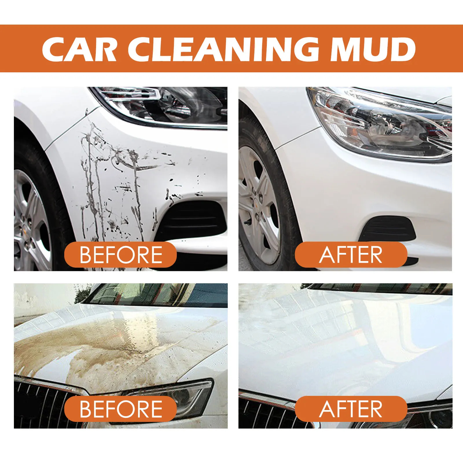 Car Cleaning Clay Bar Multipurpose Auto Paint Detailing Cleaning Magic Mud Car Stain Dust Remover Polishing Clay Car Maintenance image 5