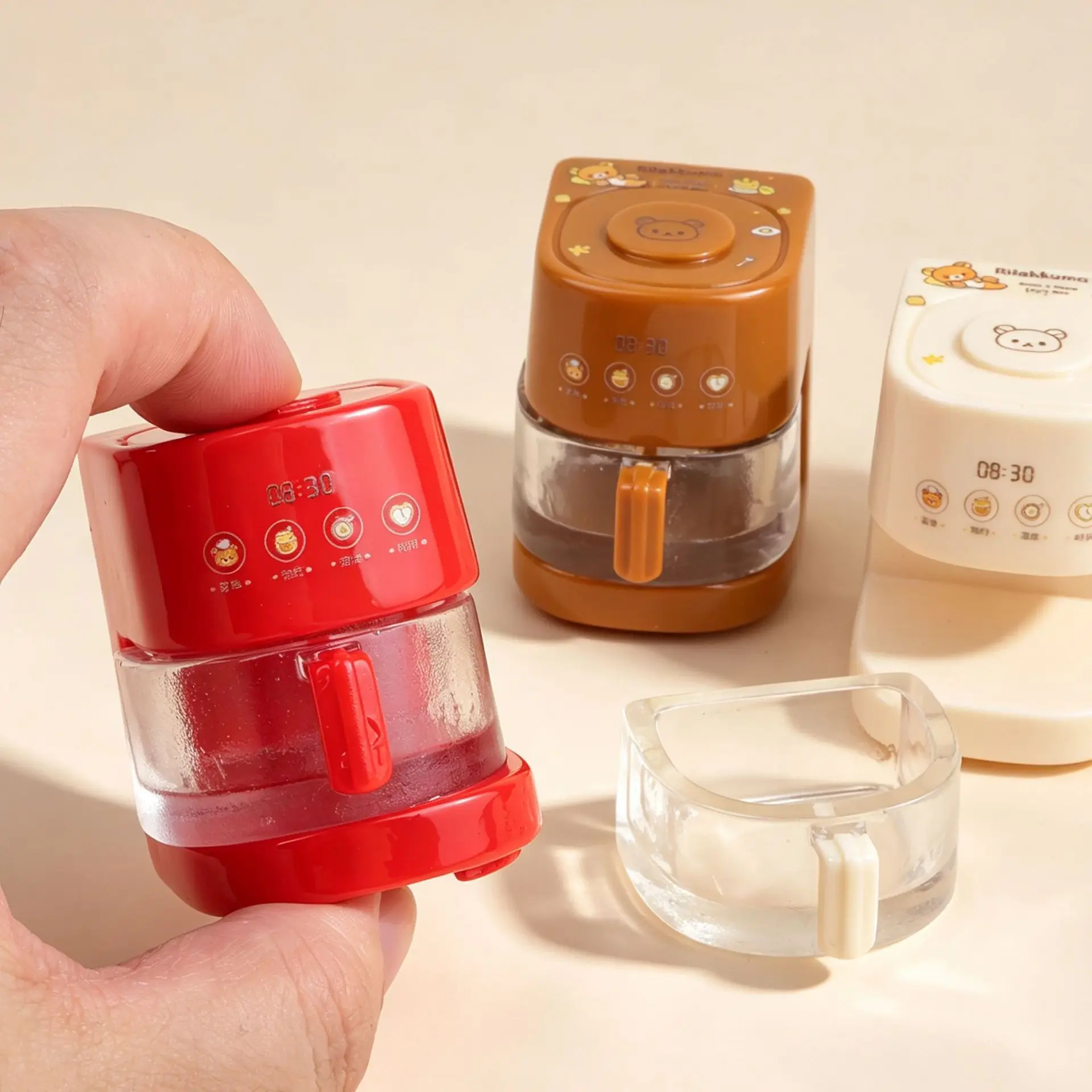 Mini Air Fryer Model Air Fryer Model Miniature Kitchen Appliance DIY Resin Prop Handmade Craft Desktop Decoration Ornament