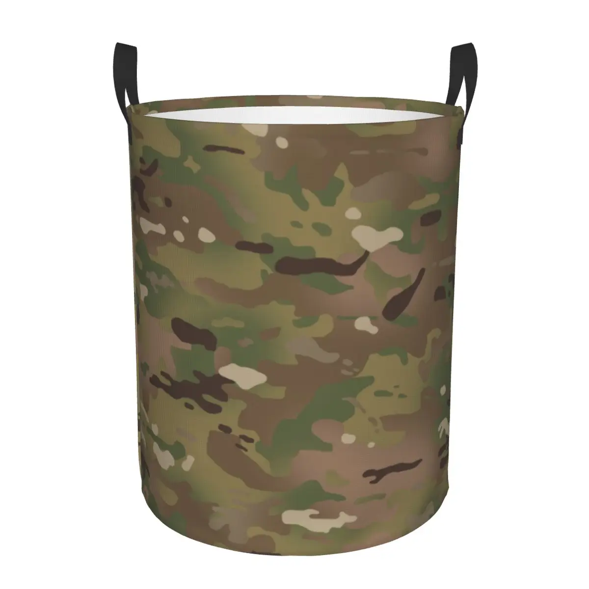 Military Camouflage Pattern Laundry Hamper Large Storage Basket Army Tactical Camo Kids Nursery Toy Organizer