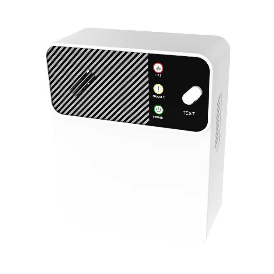 

10 Years Battery Powered UL1484 Gas Leak Detector Gas Detector With Lithium Battery Power Supply