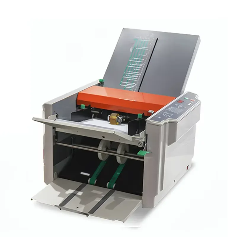 2026 RD-306 Auto Coated Paper Folder - 6 Folding Modes & Dual Feed Wheels for 6000 Sheets/Hour
