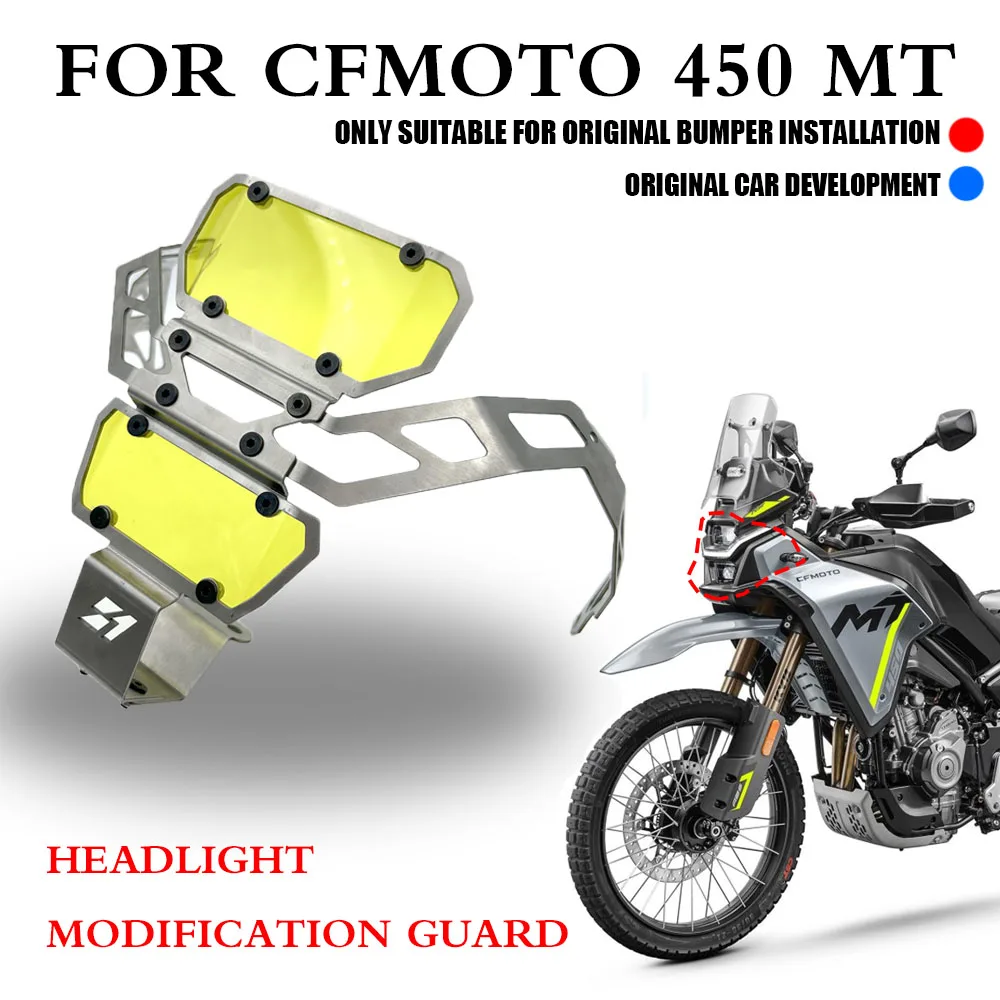 

New FOR 450 MT 450MT MT 450 Modified Accessories Headlight Protection Cover Lampshade Lamp Piece