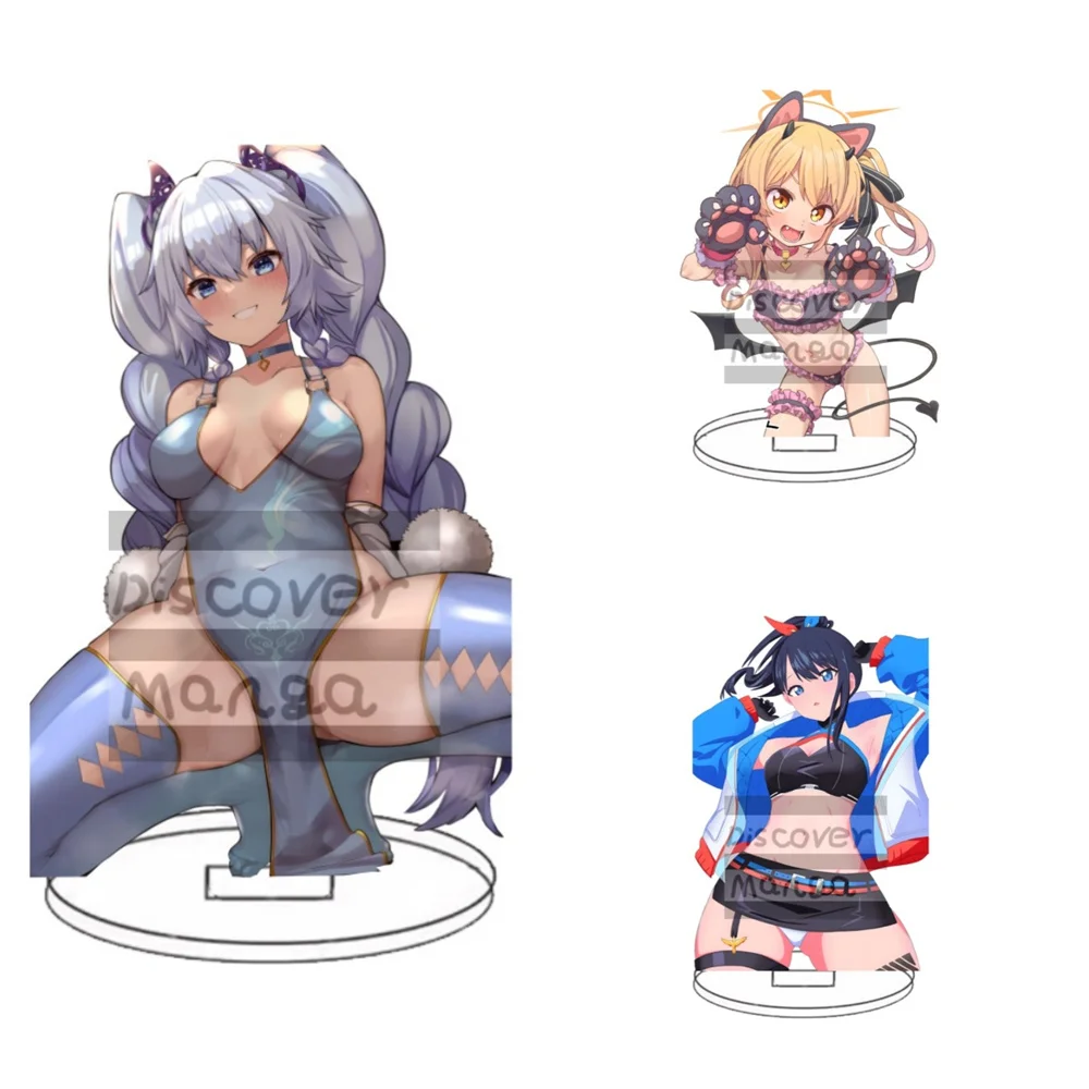 

15CM Charm Anime sexy Blue Archive Acrylic Stand Model Cosplay Characters Ornament Accessories Good Collection Gifts