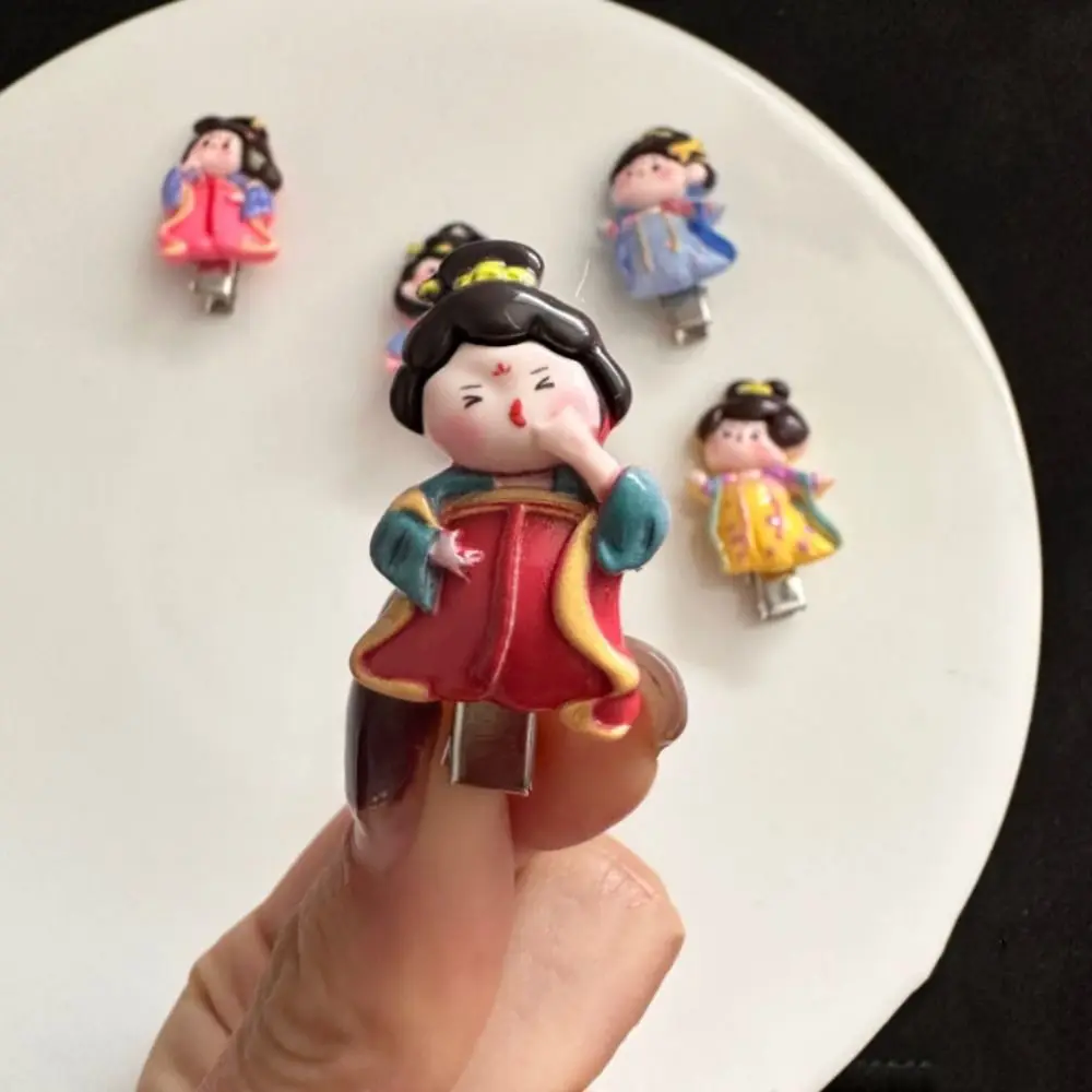 

Tang Dynasty Chinese Style Hairpin Imperial Concubine Tang Suit Hair Clip Hanfu Headwear Girl Hair Accessories Baby Headwear