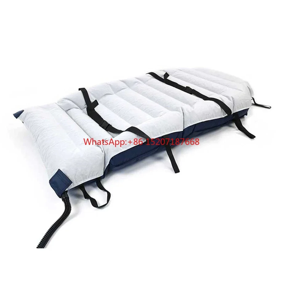 Single Patient Use Reduces Risk of Injury hover Mobile inflatable air assisted lateral transfer mattress system air hole