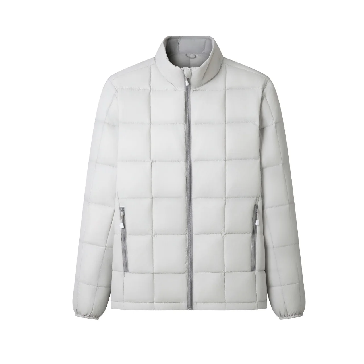 

Женская повседневная легкая теплая пуховая куртка с воротником-стойкой, ветрозащитная, осенне-зимняя, новая, стильная, универсальная, свободного кроя