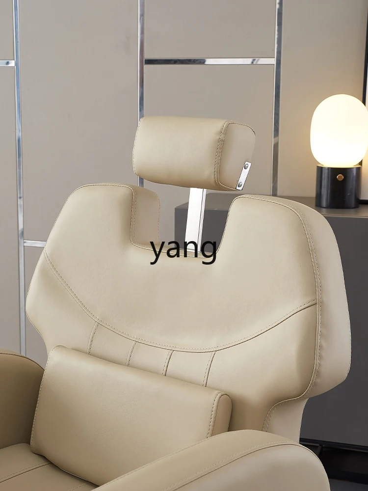 LTT Head Recuperation Hair Salon Hairdressing Barber Shop Shaving Recliner Beauty Salon Lifting and Lowering Hair Care Chair